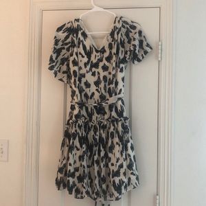 Animal print dress